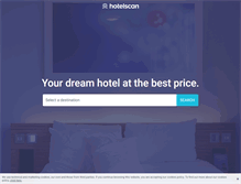 Tablet Screenshot of hotelscan.com